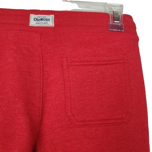 OshKosh B'gosh Relaxed Fit Pull-On Joggers Red Big Boys Size 12 - Picture 5 of 8